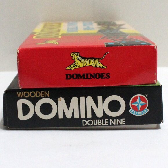 2 Double Nine Domino Sets - 1 Estrela Made in Brazil - 1 Tiger Made in Thailand - Picture 8 of 12